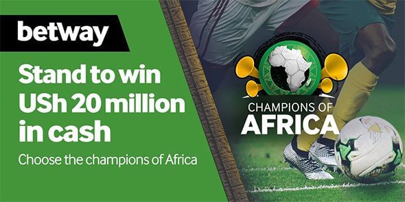 Betway Uganda promotion - Champions of Africa