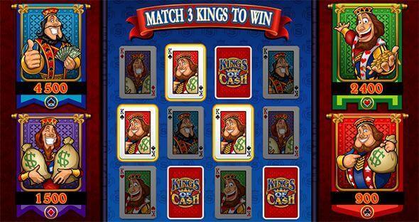 Kings of Cash Mobile slot machine - Bonus game
