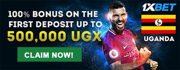 1xBet Uganda first deposit bonus up to 500,000 UGX